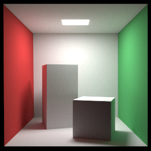 Global illumination rendering.