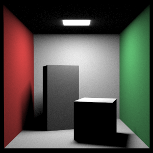 Global illumination rendering.